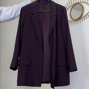 For all my queens out there! Royal eggplant blazer
